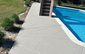 pool deck crack repair